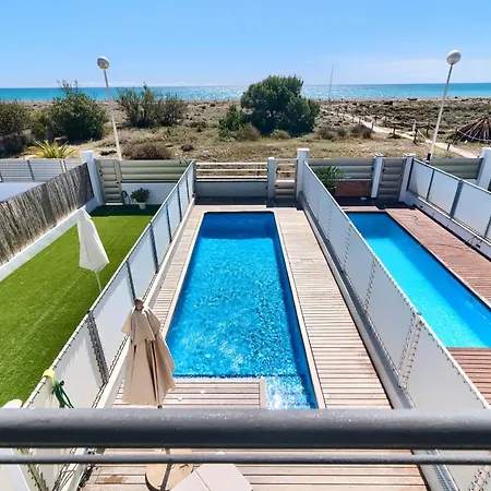 Casa Frente Al Mar Con Piscina Privada Apartment