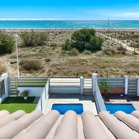 Апартаменты Casa Frente Al Mar Con Piscina Privada Сагунто