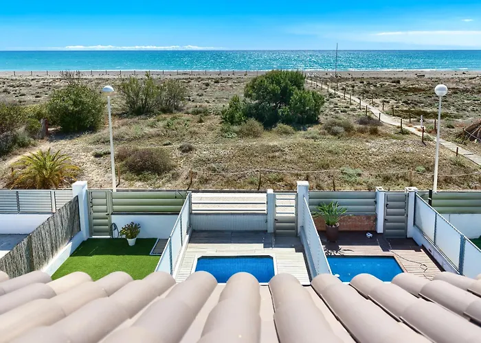 Апартаменты Casa Frente Al Mar Con Piscina Privada Сагунто