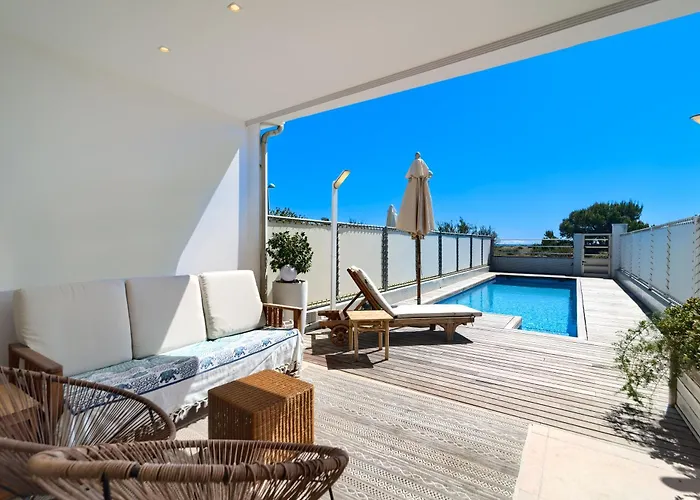 Апартаменты Casa Frente Al Mar Con Piscina Privada